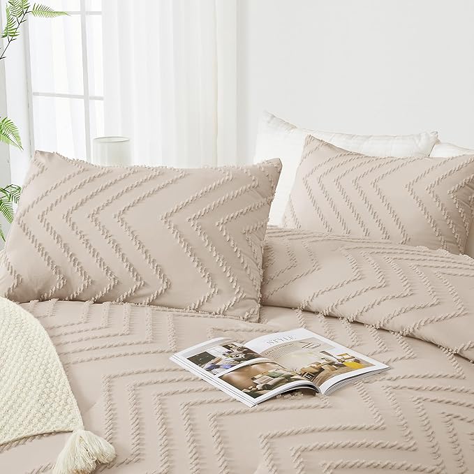 Andency Khaki Twin/Twin XL Comforter Set, Twin Bed Comforter - Image 4