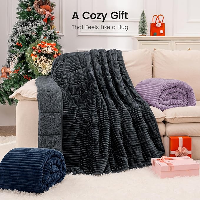 Sherpa Fleece Adult Weighted Blanket - Image 8