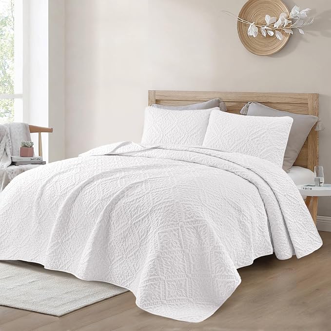 Exclusivo Mezcla Queen Quilt Bedding Set, Lightweight Soft Bedspreads Coverlets - Image 2