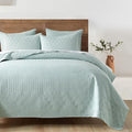HORIMOTE HOME Sprout Green Twin Size Quilt Set by HORIMOTEHOME