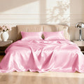 Love's cabin Satin Queen Sheets Set by Lovescabin