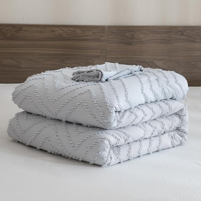 Andency Silver Grey Comforter Set - Image 7