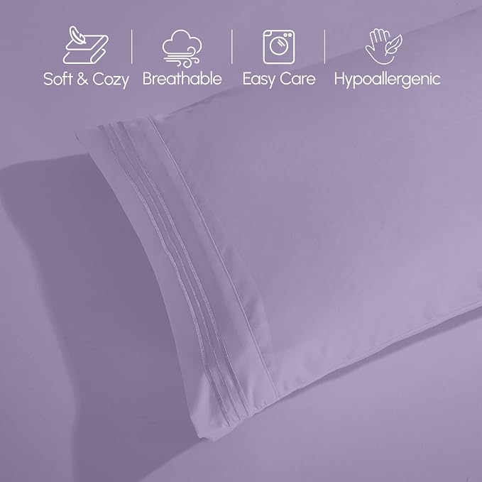 Elegant Comfort Luxurious 1500 Premium Hotel Quality Microfiber Three Line - Image 6