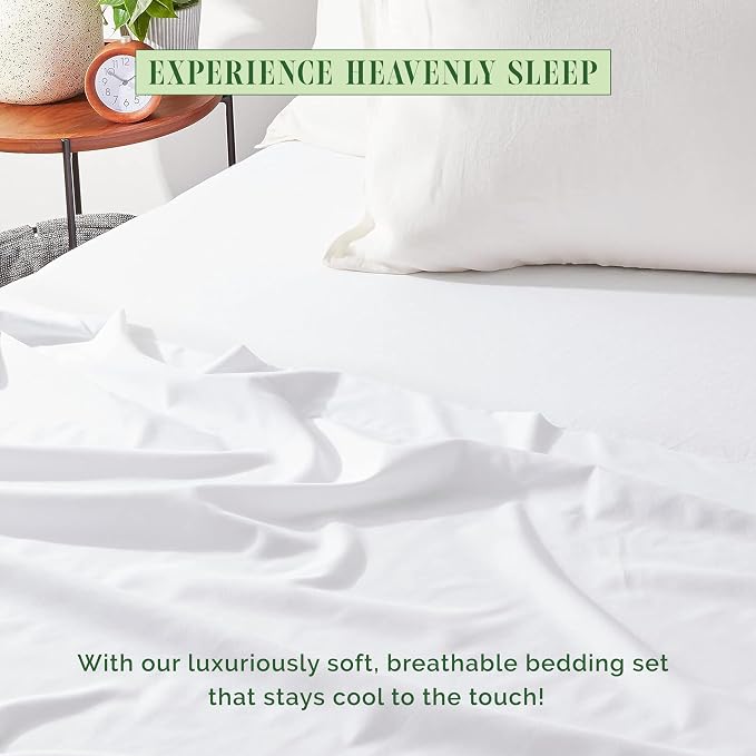 Elegant Comfort Premium Hotel Quality 1-Piece Flat Sheet, Luxury & Softest 1500 - Image 7