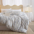 mixinni Blue Flowers Duvet Cover by mixinni