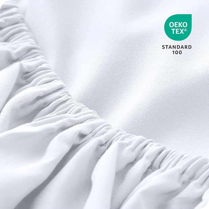 Bare Home 2-Pack Fitted Bottom Sheets Queen - Image 5