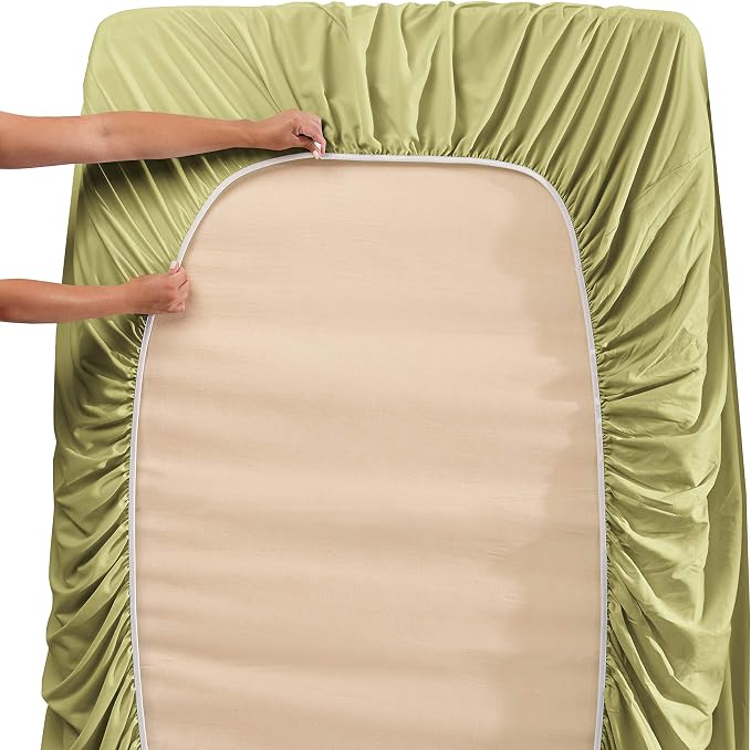 Hearth & Harbor Extra Deep Pocket Queen Sheets Sets - Image 4