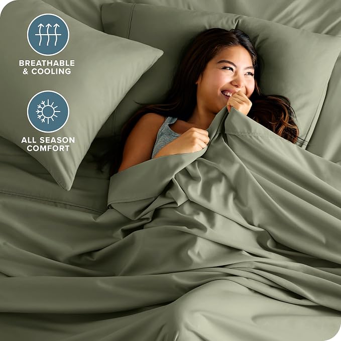 Bare Home Split King Sheet Set - Image 4