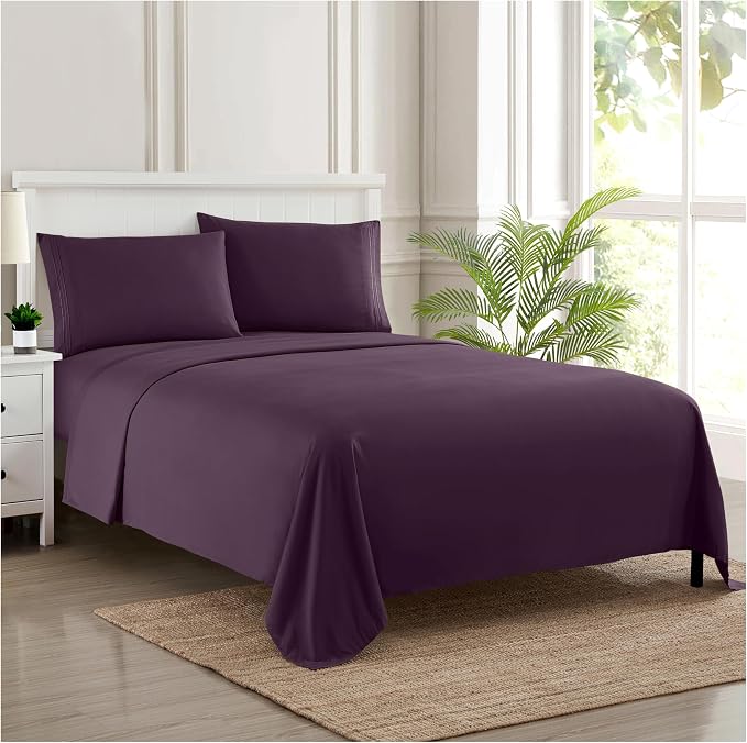 King Size Sheets by SweetHomeCollection
