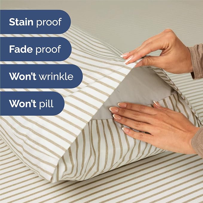 King Size 4 Piece Sheet Set - Image 5