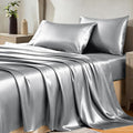 CozyLux Satin Sheets King Size Sheet Set by CozyLux