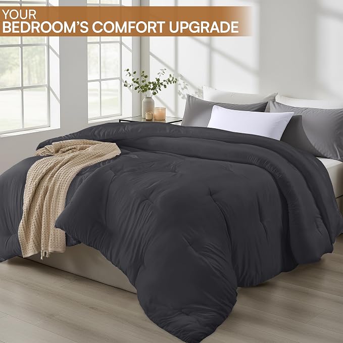 Utopia Bedding Comforters Queen Size, All Season Duvet Insert, Down Alternative - Image 5