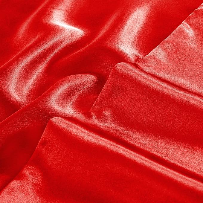 Aormenzy Satin Pillow Cases for Women Queen Size Set of 2, Fade Resistant - Image 7
