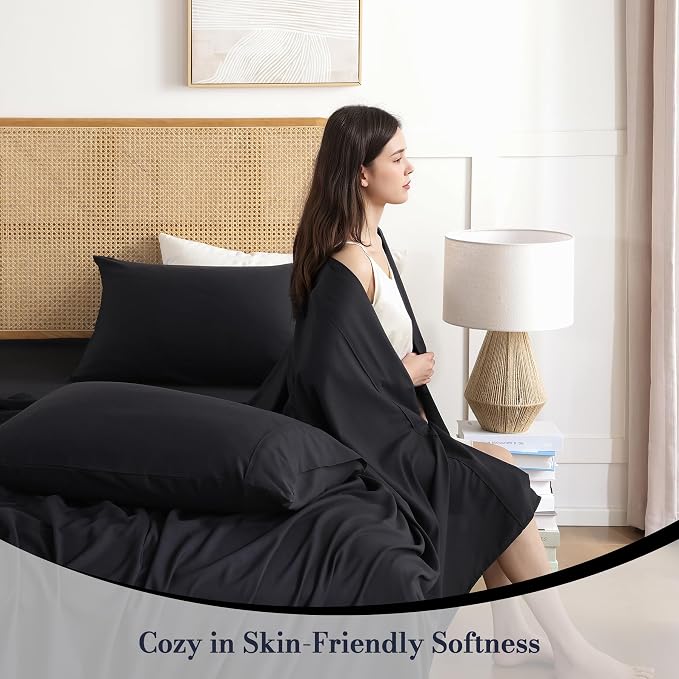 Twin Sheet Set 3 Piece, Wrinkle Free, Oeko-Tex Certified - Image 2