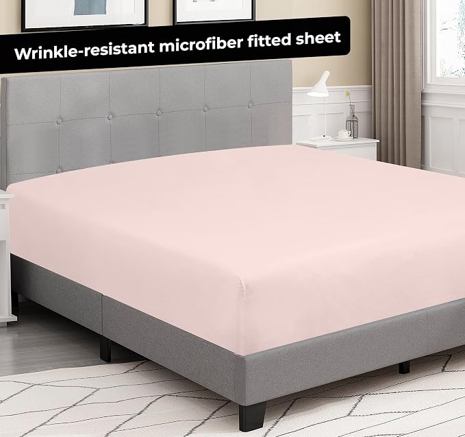 Royale Linens Fitted Sheet King - Image 8
