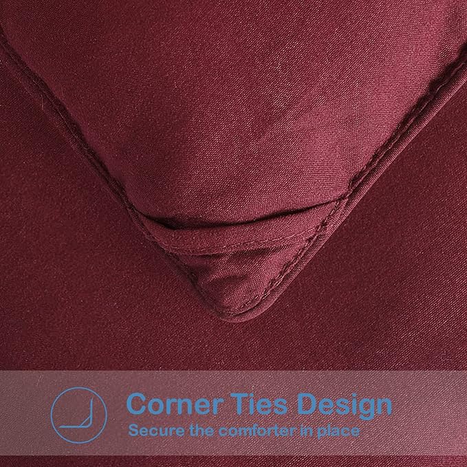 EASELAND Queen Size Down Alternative Comforter - Image 6
