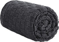 Knitted Weighted Blanket for Adult, No Beads Heavy Blanket 50” x 60'' 10lbs by Unknown