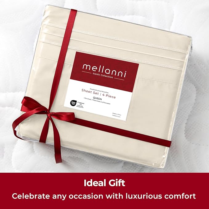 Mellanni Extra Deep California King Sheets - Image 9