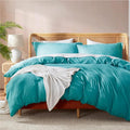 Nestl Teal Duvet Cover Full Size by Nestl
