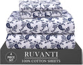 RUVANTI 4 Pcs Cotton Sheets by Ruvanti