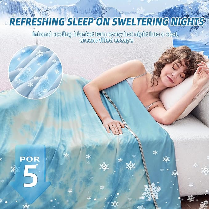inhand Cooling Blanket Twin Size, Cooling Blankets - Image 3
