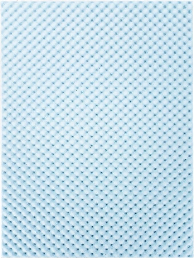 Best Price Mattress 2 Inch Egg Crate Memory Foam Mattress Topper, Cooling Gel - Image 6