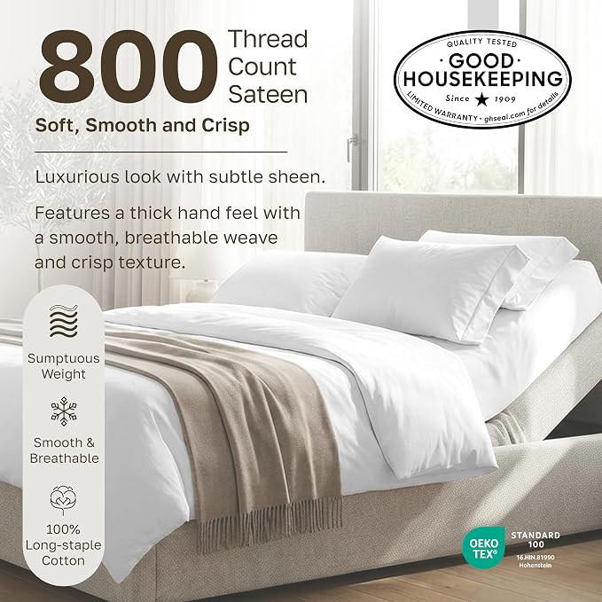 California Design Den Split Top King Sheets Sets - Image 3