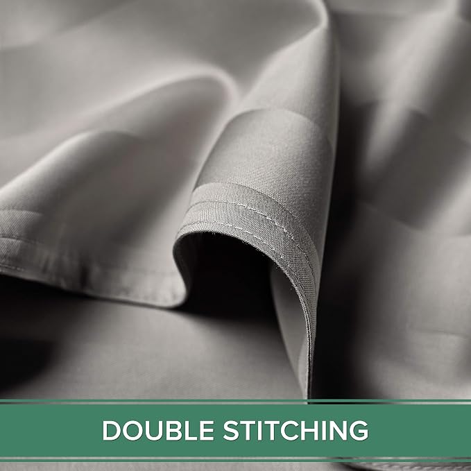 Pure Bamboo King Sheets, Genuine 100% Organic Viscose Derived from Bamboo Bed - Image 6