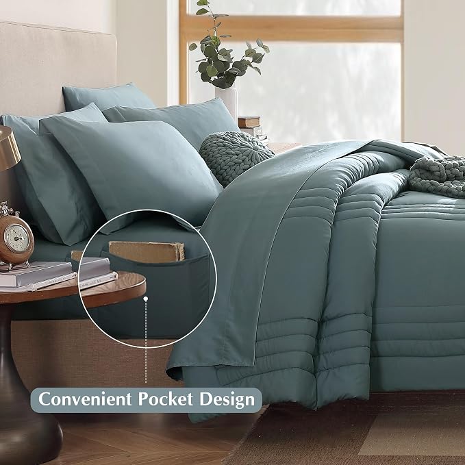 Monbix Super King Plus Size Comforter Set - Image 4