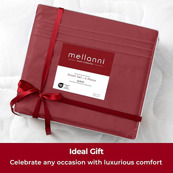 Mellanni Extra Deep Full Sheets - Image 9