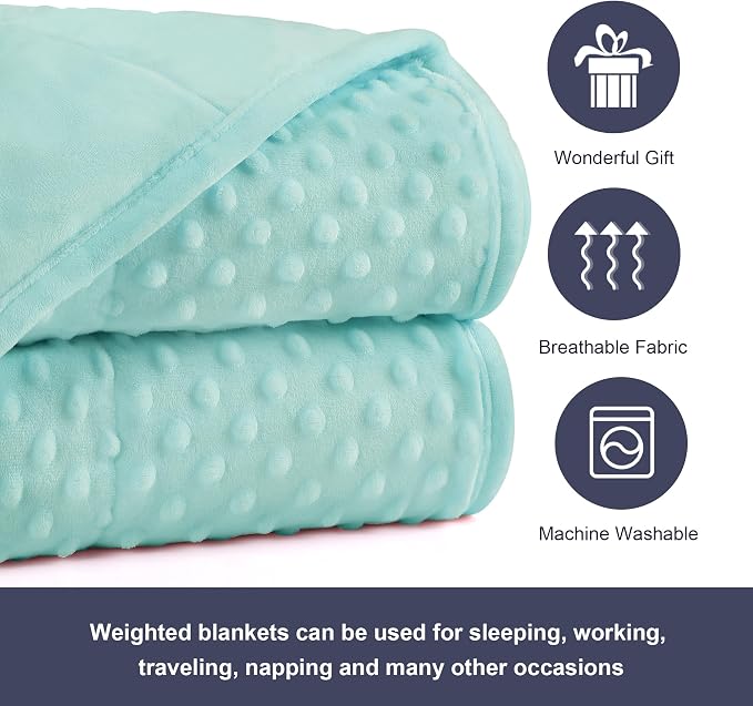 Alomidds Weighted Blanket, Heavy Blankets - Image 5
