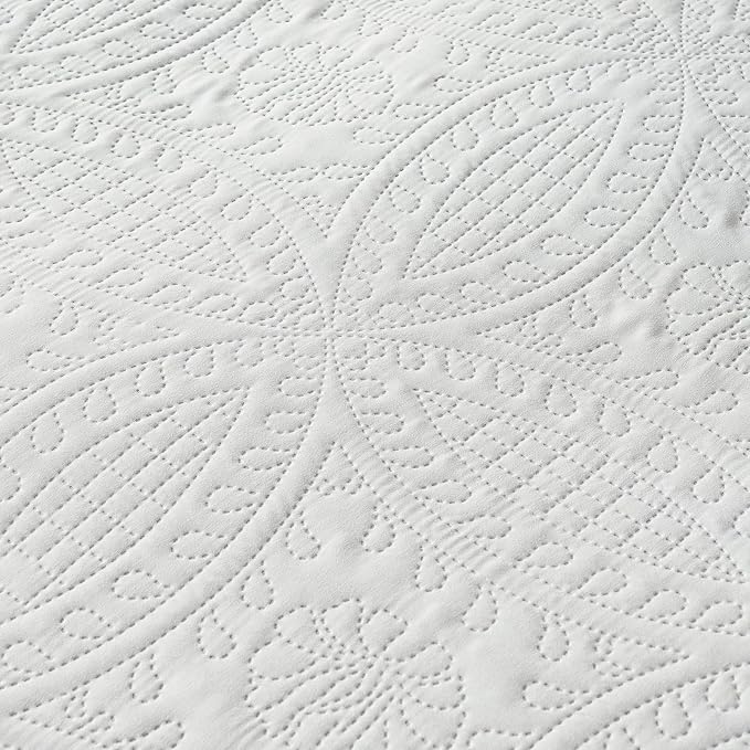 akkialla Queen Quilt Bedding Set, Lightweight Soft Bedspread Coverlet, Modern - Image 7