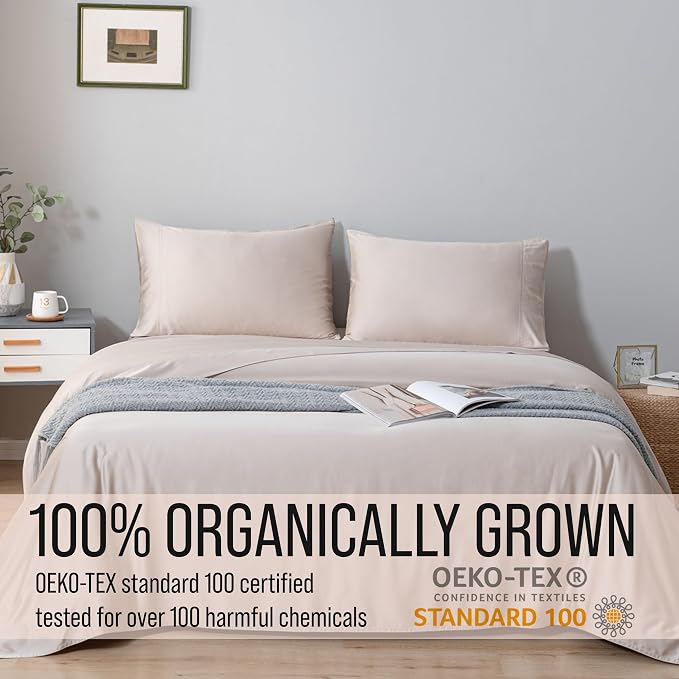 Bella Coterie | Luxury Bamboo Viscose Queen Size Pillowcase Set | 100% - Image 4