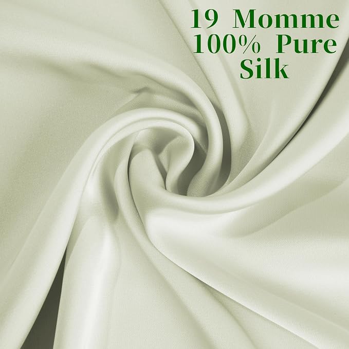 100% Mulberry Silk Pillowcase for Hair and Skin, - Image 3