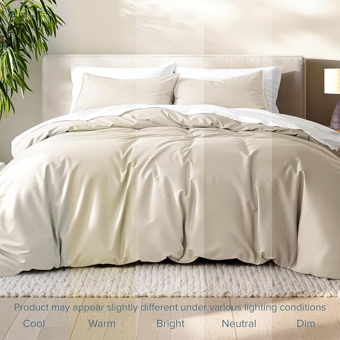 Bare Home Bedding Duvet Cover Oversized Queen - Image 8