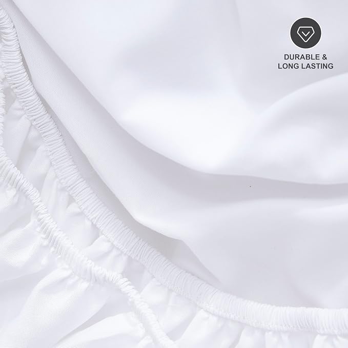 Hotella 100% Microfiber Ultra Soft 54"x75" Full Size Fitted Sheet Only - Image 6