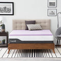 Lucid 2 Inch Lavender Memory Foam Mattress Topper, Queen Size – Essential Oil by Lucid