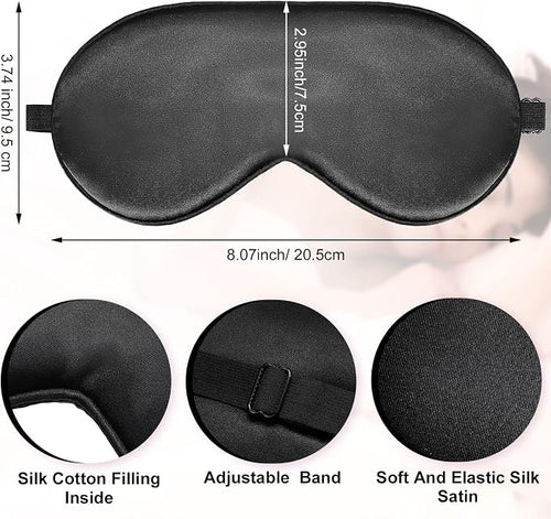 20 Pieces Silk Sleep Mask Eye Mask - Image 2