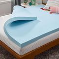 Linenspa Memory Foam Mattress Topper, Full XL Size by Linenspa