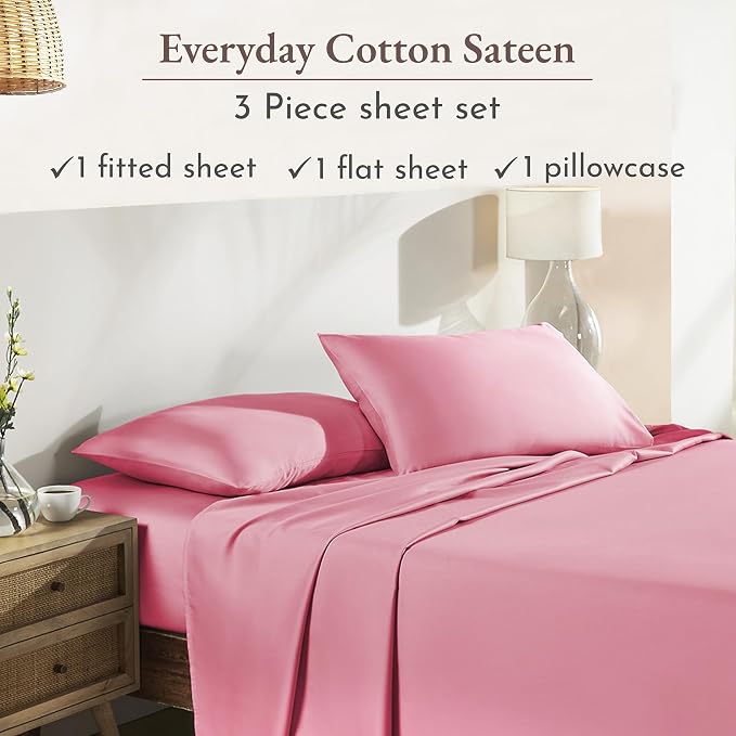 California Design Den Twin Bed Sheets Set - Image 4