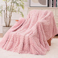 Super Fuzzy Soft Fleece Sherpa Weighted Blanket 20 lbs by EazfyPro