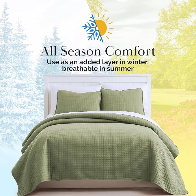 Southshore Fine Living, Inc. Quilts, Queen Size Set, Pet Hair Resistant Bedding - Image 9