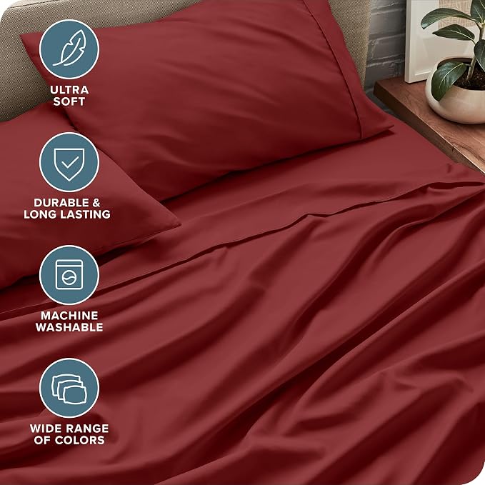 Bare Home Queen Sheet Set - Image 4