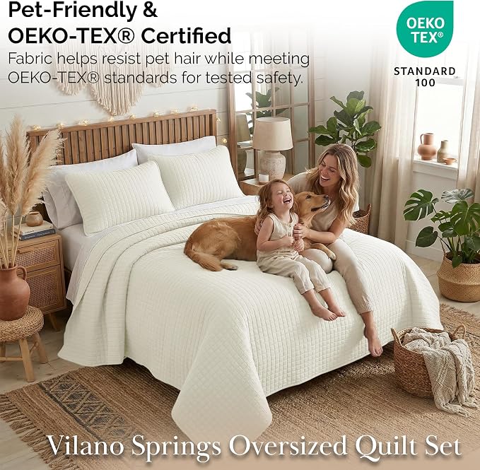 Southshore Fine Living, Inc. Twin XL Quilt Bedding Set, Soft Brushed Microfiber - Image 6