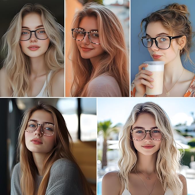 Blue Light Glasses for Woman Men | 99% Blue Light Blocking Glasses for Computer - Image 5