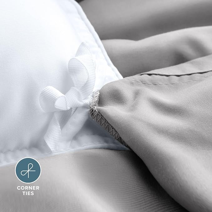 Bare Home Bedding Duvet Cover Oversized King Size - Image 7
