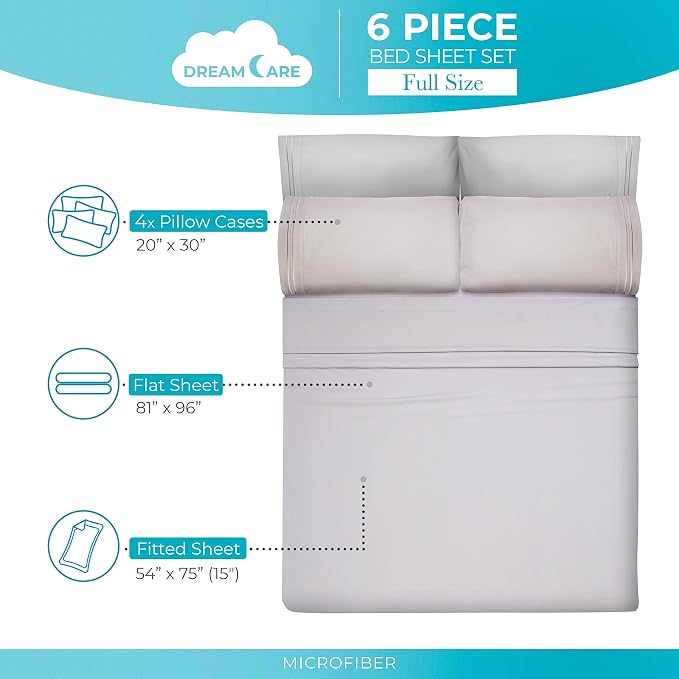 DREAMCARE Full Size Sheets - Image 4