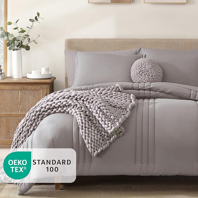 Monbix Queen Comforter Set - Image 2
