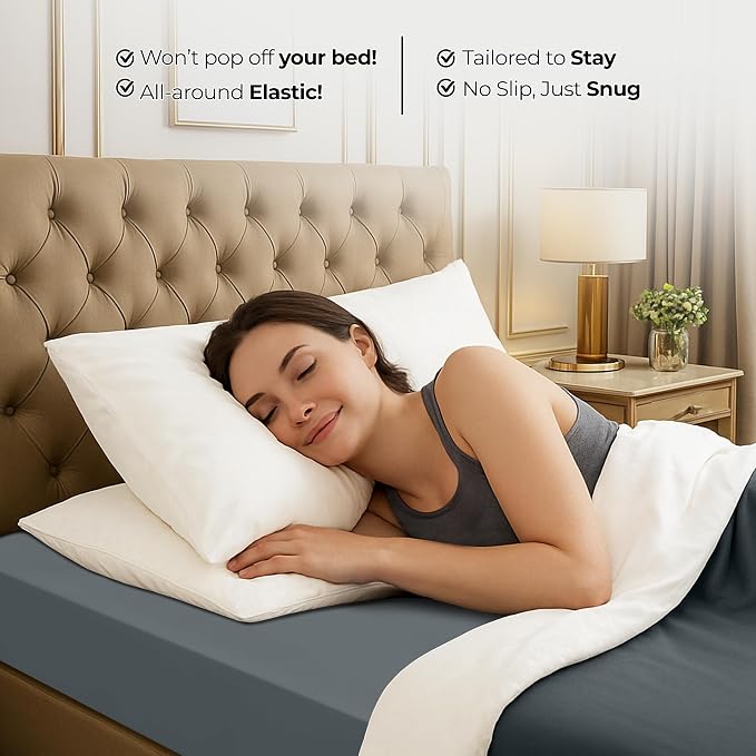 Utopia Bedding Twin Fitted Sheet - Image 8