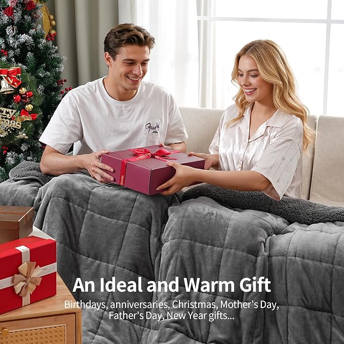 Uttermara Weighted Blankets for Adults Queen Size, 15lbs 60x80 inches Blanket - Image 5